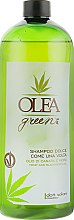 Шампунь для волос с маслом конопли и ежевики - Dott. Solari Olea Green Shampoo — фото N1