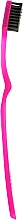 Зубна щітка "Софт Блек Вайтенінг", рожева - Megasmile — фото N2