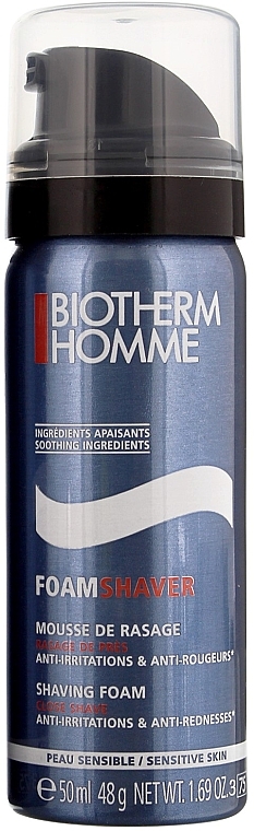 Набор - Biotherm Homme Force Supreme Youth Architect (cr/50ml + shaving/foam/50ml + cl/gel/40ml) — фото N3