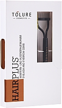 Tolure Cosmetics Hair Plus Eyelash And Eyebrow Comb (brush/2pcs) - Набір — фото N1