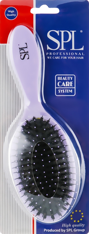 Щетка массажная, 2359, фиолетовая - SPL Hair Brush — фото N1