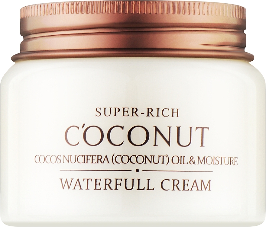 Зволожувальний крем для обличчя - Esfolio Super-Rich Coconut Waterfull Cream — фото N1