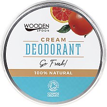 Духи, Парфюмерия, косметика Дезодорант-крем - Wooden Spoon Go Fresh Cream Deodorant