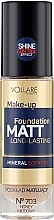 Духи, Парфюмерия, косметика Тональный крем с матирующим эффектом - Vollare Cosmetics Make Up Foundation Matt Long-Lasting