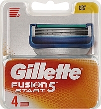 Духи, Парфюмерия, косметика Сменные кассеты для бритья, 4 шт - Gillette Fusion 5 Start