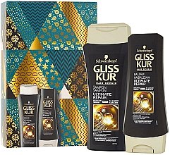 Духи, Парфюмерия, косметика Набор - Gliss Kur Ultimate Repair (shm/250ml + h/balm/200ml)