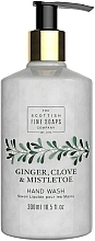 Жидкое мыло для рук - Scottish Fine Soaps Ginger,Clove & Mistletoe Hand Wash — фото N1