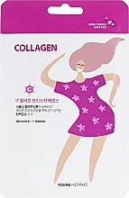 Парфумерія, косметика Маска для обличчя - Mediface Young Collagen Mask Pack