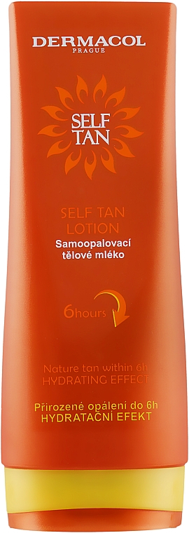 Молочко-автозасмага для тіла - Dermacol Sun Self Tan Lotion — фото N1