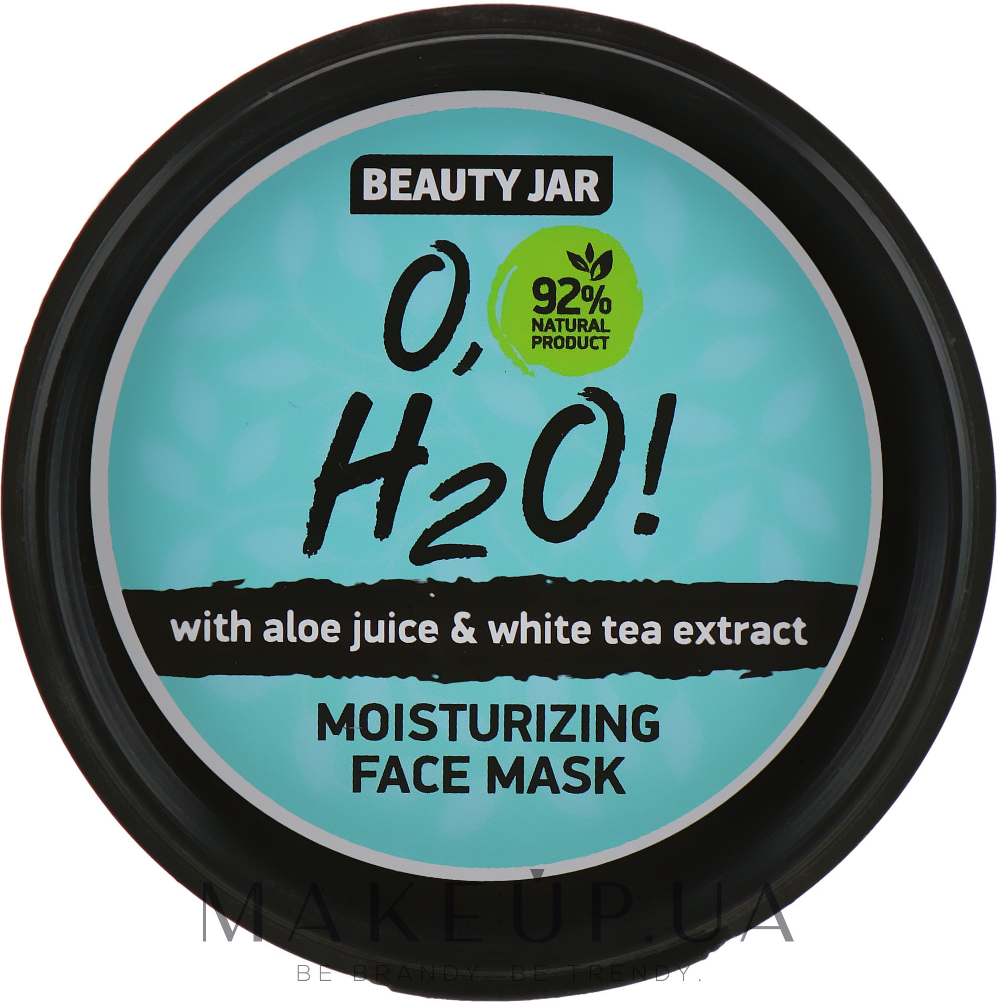 Зволожувальна маска для обличчя "O, H2O!" - Beauty Jar Moisturizing Face Mask — фото 100g