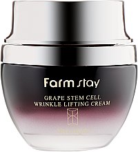 Крем для обличчя, з фіто-стовбуровими клітинами - FarmStay Grape Stem Cell Wrinkle Lifting Cream — фото N2