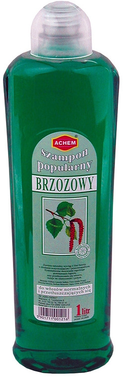 Шампунь для волосся "Березовий" - Achem Popular Birch Shampoo — фото N3