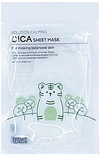 Духи, Парфюмерия, косметика Маска для лица с экстрактом центеллы - Tenzero Solution Sheet Mask Calming Cica