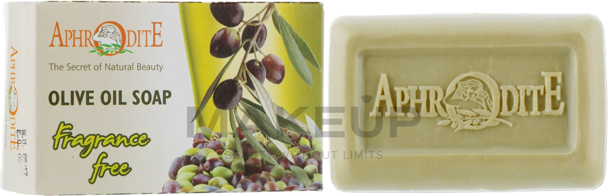 Мыло оливковое натуральное - Aphrodite Olive Oil Soap — фото 100g