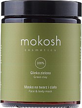 Духи, Парфюмерия, косметика Маска для лица и тела "Зеленая глина" - Mokosh Cosmetics Green Clay Face and Body Mask