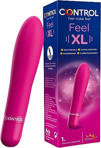 Вагинальный вибратор - Control Feel XL — фото N1