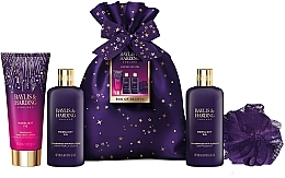 Парфумерія, косметика Набір, 5 продуктів - Baylis & Harding Moonlight Fig Bag of Beauty Gift Set