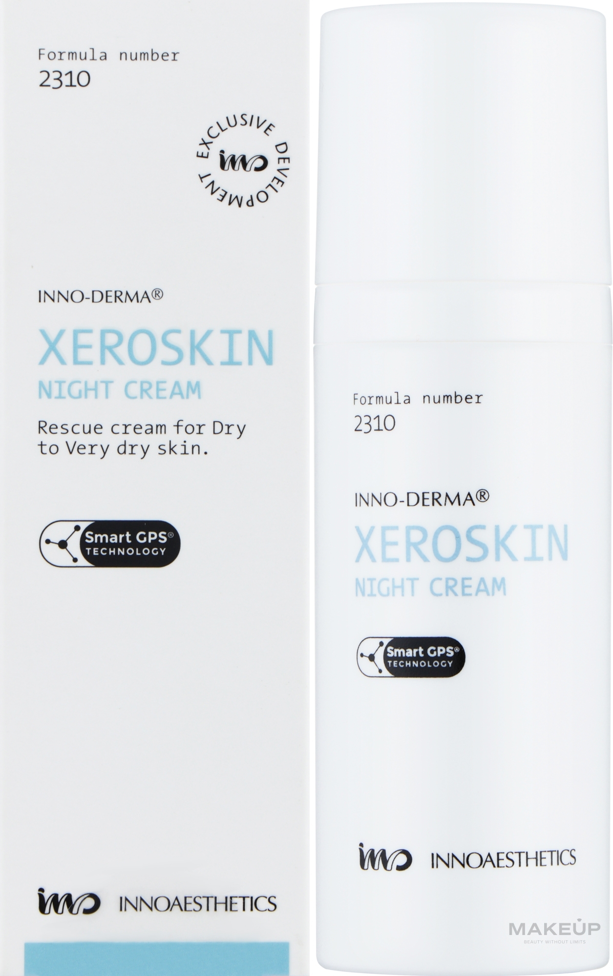 Живильний крем для обличчя - Innoaesthetics  Xeroskin Night Cream — фото 50g
