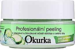 Духи, Парфюмерия, косметика Пилинг для лица и тела - Bione Cosmetics Organic Professional Peeling Cucumber