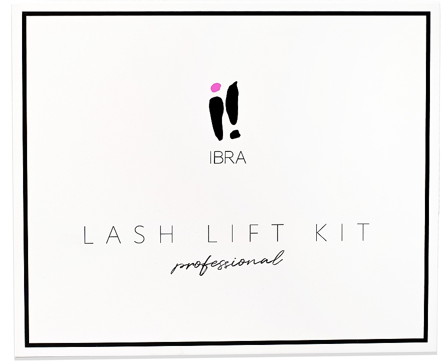 Набір для ламінування вій, 4 продукти - Ibra Lash Lift Kit — фото N2