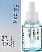 Глибокозволожувальна сироватка з гіалуроновою кислотою - Medi Peel Mooltox Hyaluron Layer Ampoule — фото N2