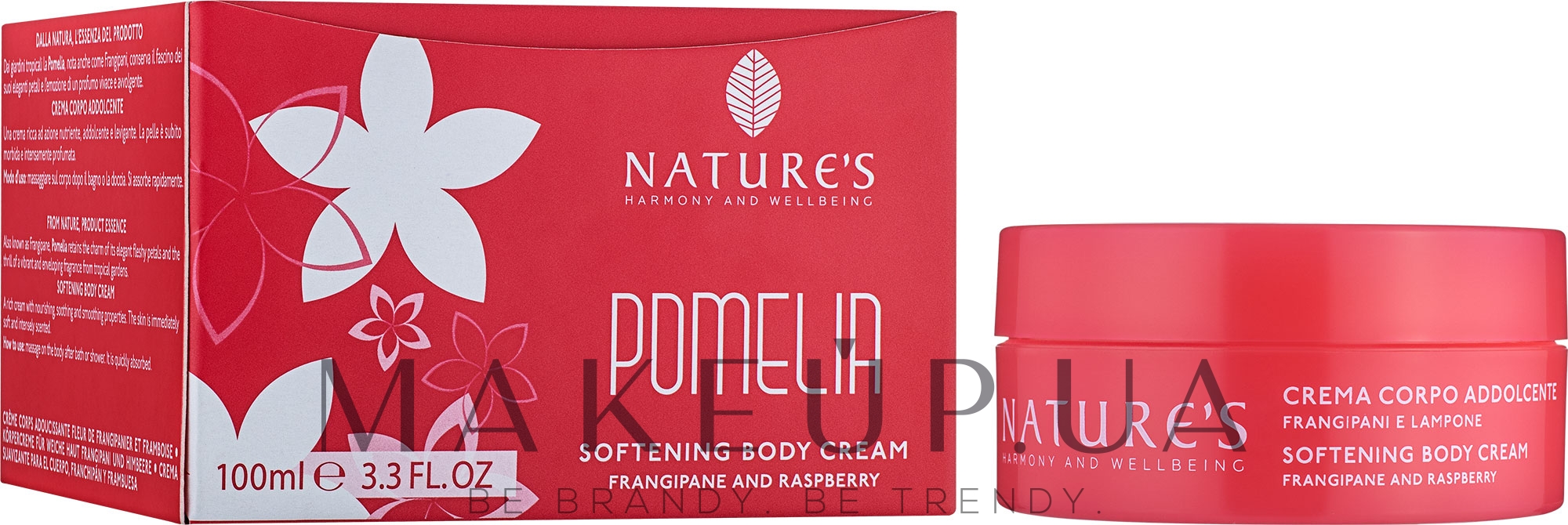 Крем для тіла - Nature's Pomelia Body Cream — фото 100ml