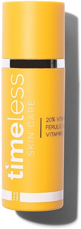 Сироватка з вітамінами С і Е та феруловою кислотою - Timeless Skin Care 20% Vitamin C + E Ferulic Acid Serum (змінний блок) — фото N1