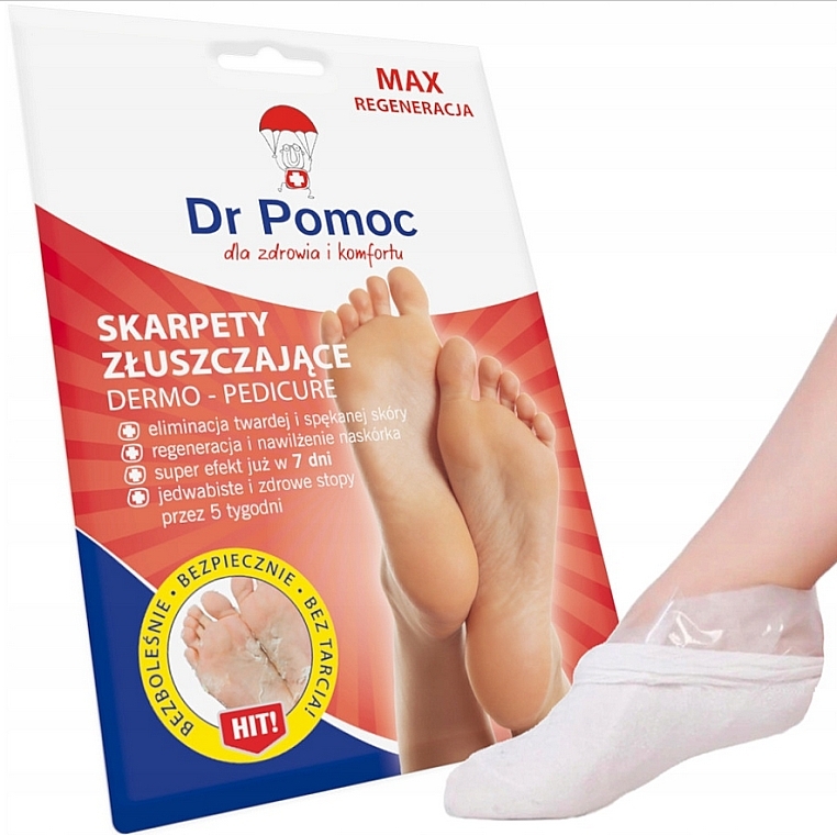Відлущувальні шкарпетки для ніг - Dr Pomoc — фото N2