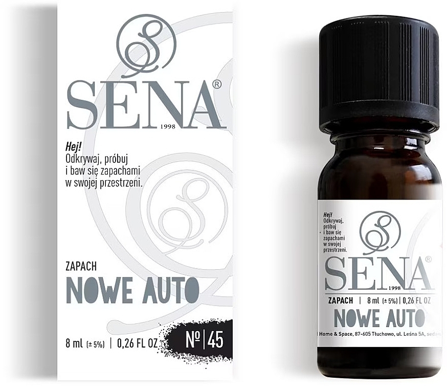 Ароматична олія "Нове авто" - Sena Aroma Oil №45 New Car — фото N2