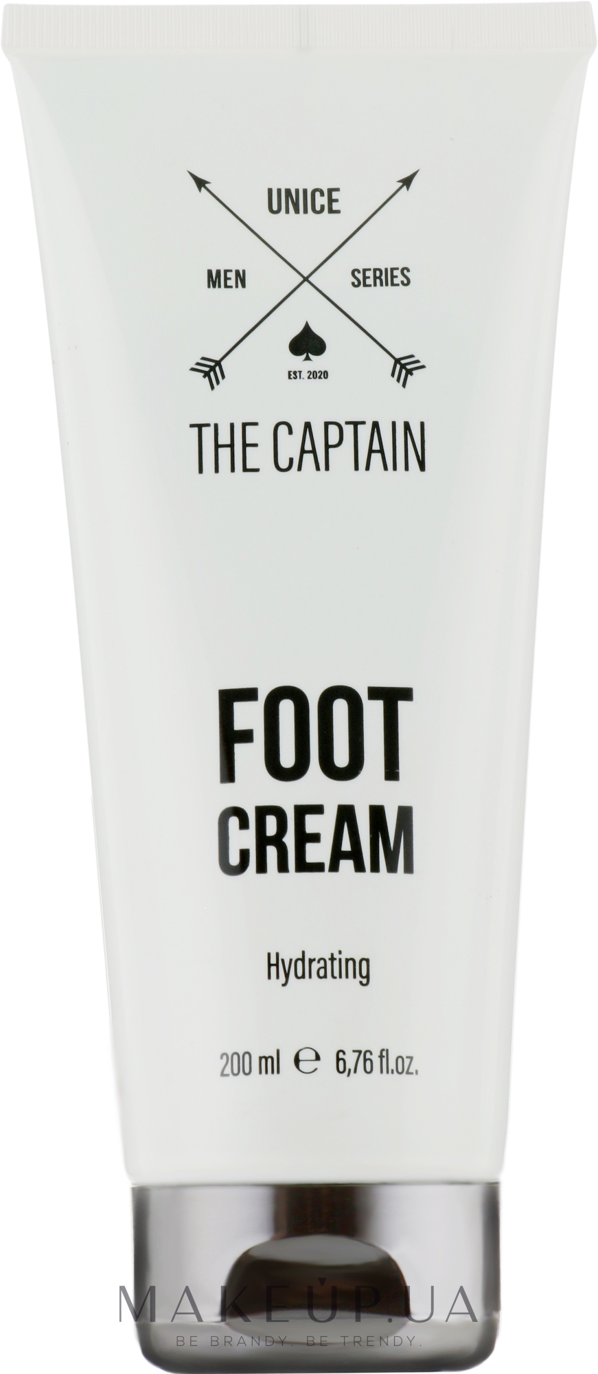 Крем для ног для мужчин - Unice The Captain Foot Cream — фото 200ml