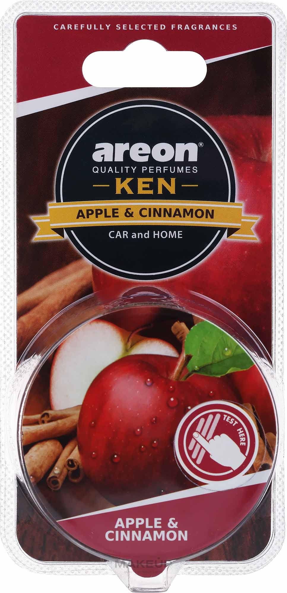 Ароматизатор повітря "Яблуко та кориця" - Areon Ken Apple & Cinnamon — фото 30g