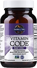 Духи, Парфюмерия, косметика Пищевая добавка "Цинк с витамином С" - Garden of Life Vitamin Code Raw Zinc
