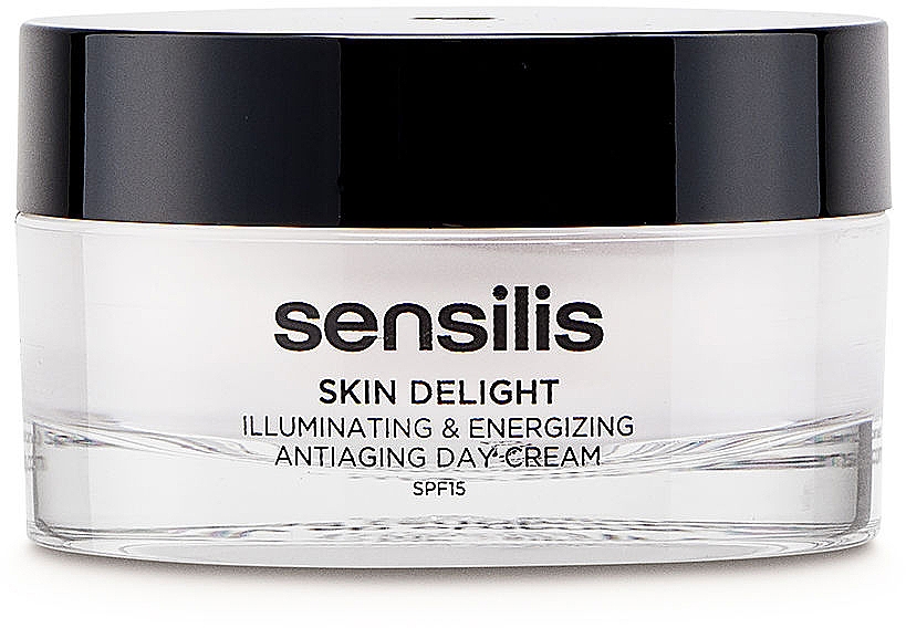 Денний крем для обличчя - Sensilis Skin Delight Illuminating & Energizing Antiaging Day Cream Spf 15 — фото N1