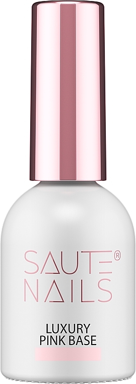 База під гель-лак, рожева - Saute Nails Luxury Pink Base — фото N1