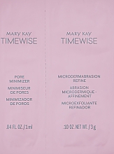 Духи, Парфюмерия, косметика Набор пробников - Mary Kay TimeWise (serum/1ml + peeling/3g)