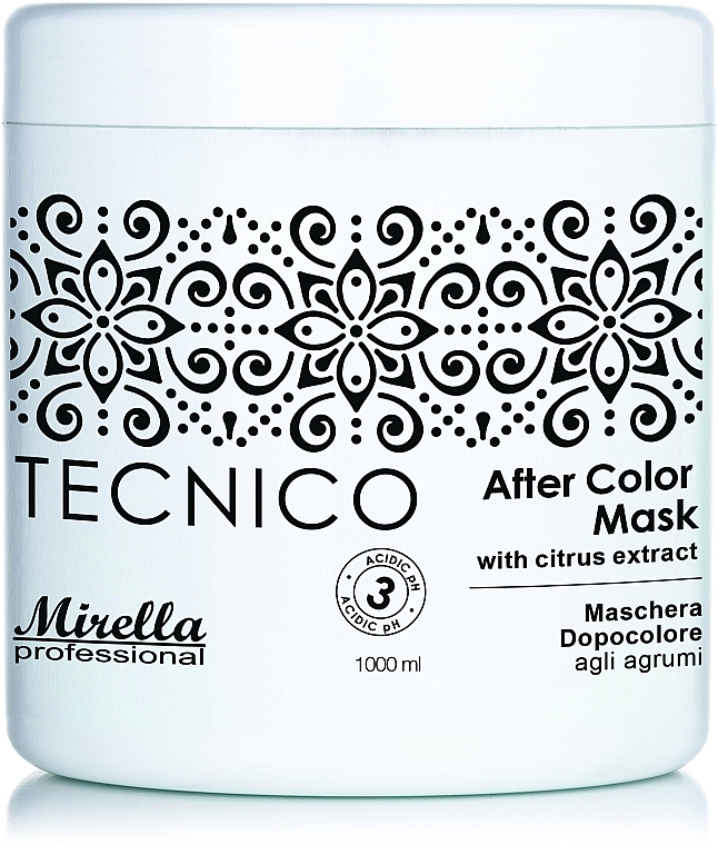Маска для волосся після фарбування, з екстрактом цитрусових - Mirella Professional After Color Mask — фото N2