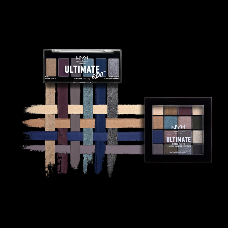 Палетка теней - NYX Professional Makeup Ultimate Edit Petite Shadow Palette — фото N10
