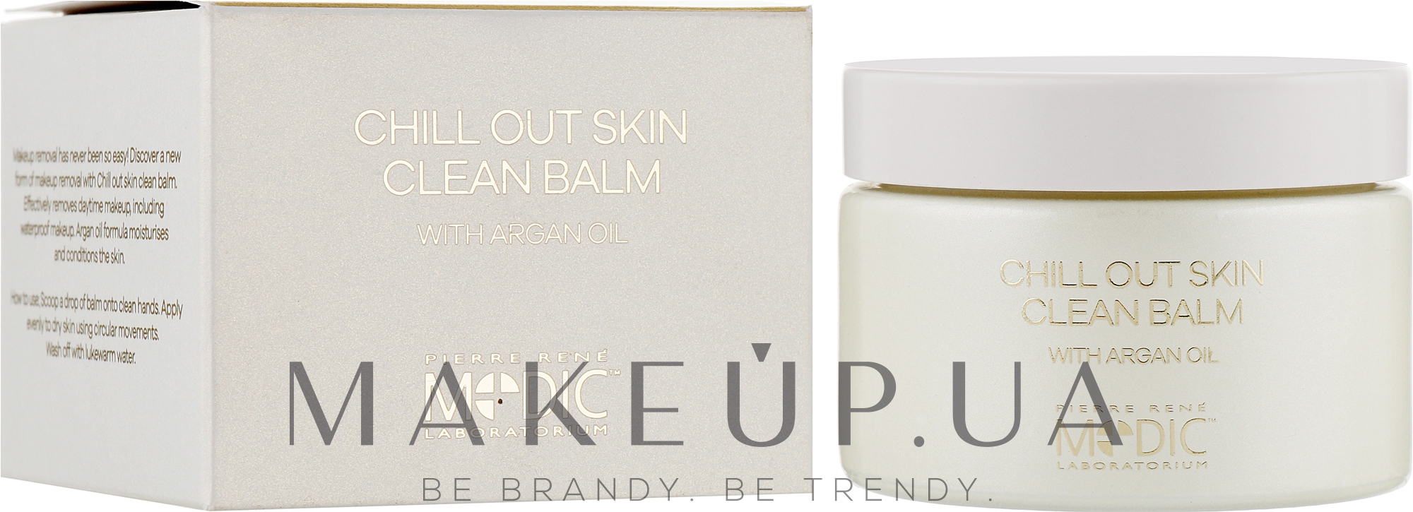Бальзам для снятия макияжа - Pierre Rene Chill Out Skin Clean Balm With Argan Oil — фото 30ml