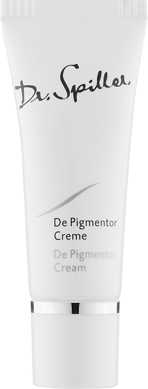 Депігментувальний крем для локального нанесення - Dr. Spiller De Pigmentor Cream — фото N1