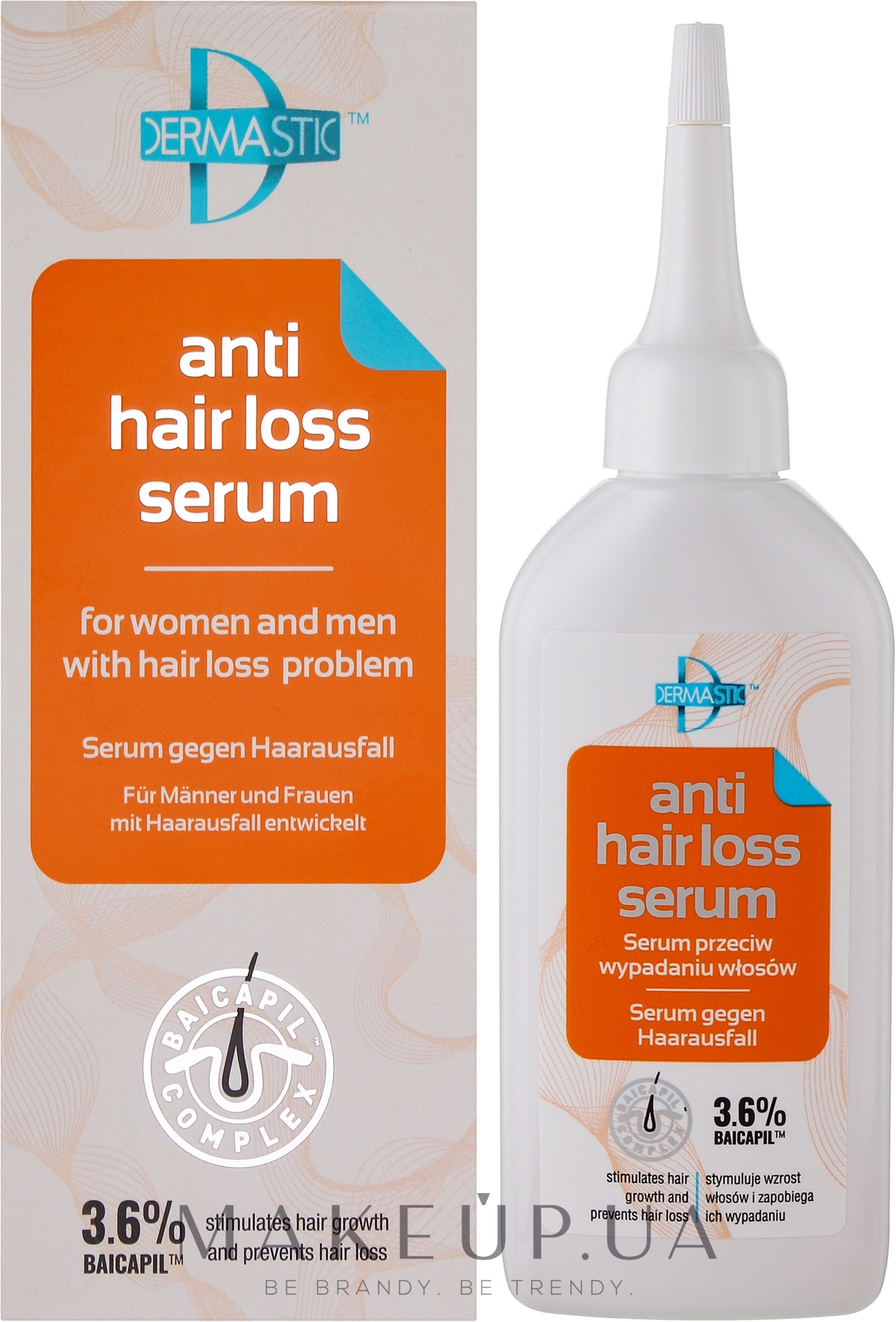 Сыворотка против выпадения волос - Dermastic Anti Hair Loss Serum — фото 100ml