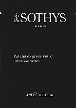 Духи, Парфюмерия, косметика Лифтинг-патчи для контура глаз с мгновенным эффектом - Sothys Express Eye Patches