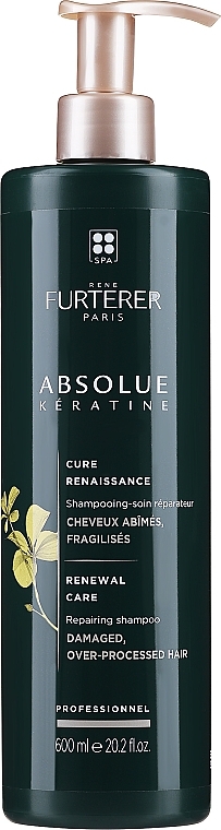 Кератиновый шампунь - Rene Furterer Absolue Keratine Renewal Shampoo — фото N1