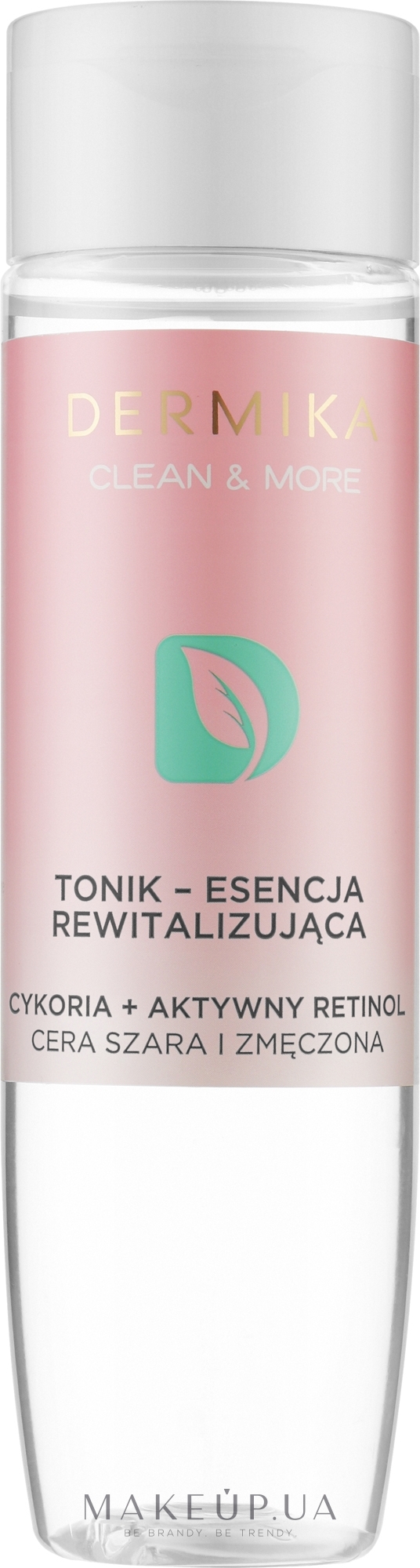 Тонік-есенція для сірої і стомленої шкіри - Dermika Clean & More — фото 200ml