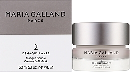 Нежная крем-маска для свежести и детокса лица - Maria Galland Paris 2 Creamy Soft Mask — фото N2