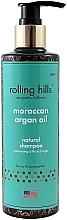 Шампунь для волосся з аргановою олією - Rolling Hills Moroccan Argan Oil Natural Shampoo — фото N1