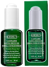 Парфумерія, косметика Концентрат для обличчя з олією насіння конопель - Kiehl's Cannabis Sativa Seed Oil Herbal Concentrate
