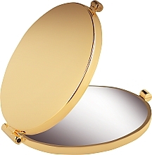Духи, Парфюмерия, косметика Зеркало карманное, увеличение X3 - Janeke Gold Mirror