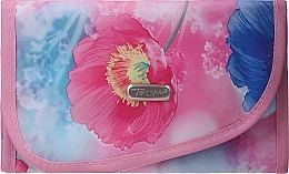 Парфумерія, косметика Косметичка із дзеркалом "Poppy" 93654, рожева - Top Choice