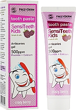 Зубная паста - Frezyderm SensiTeeth Kids Tooth Paste 500ppm — фото N2