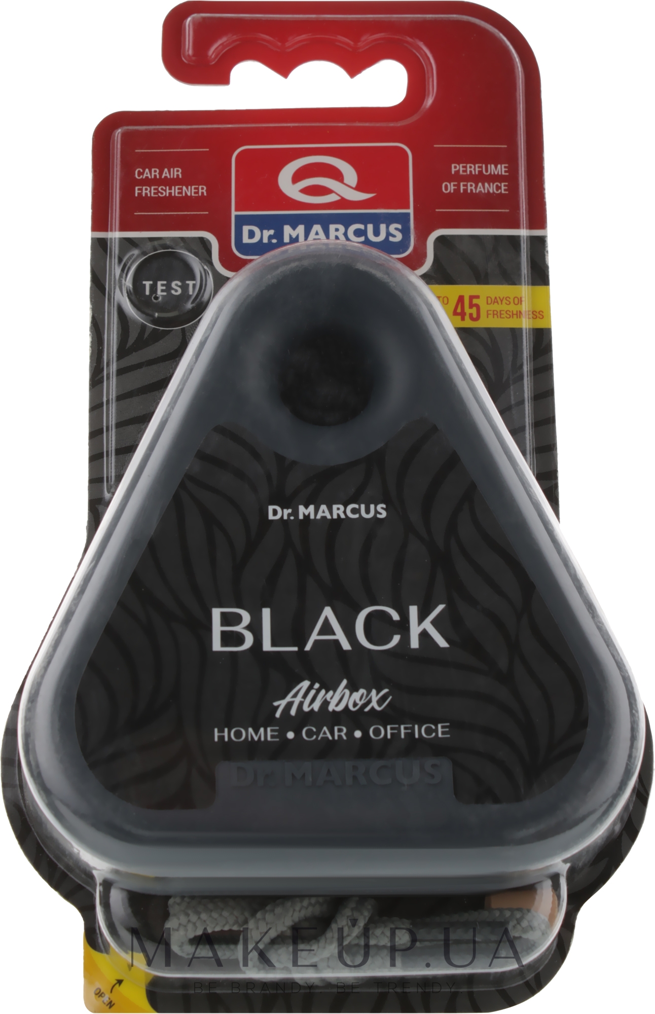 Ароматизатор воздуха для автомобиля "Черный" - Dr.Marcus Airbox Black  — фото 56ml